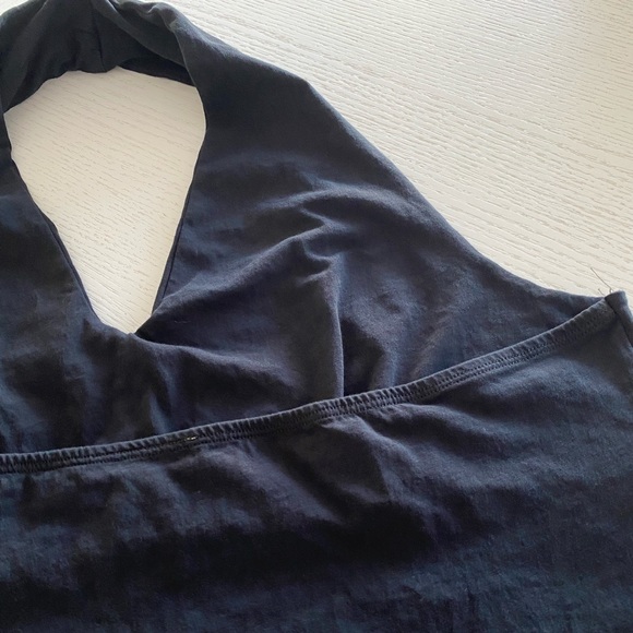 Lindy Bop - Black Haulter Top - Picture 3 of 7